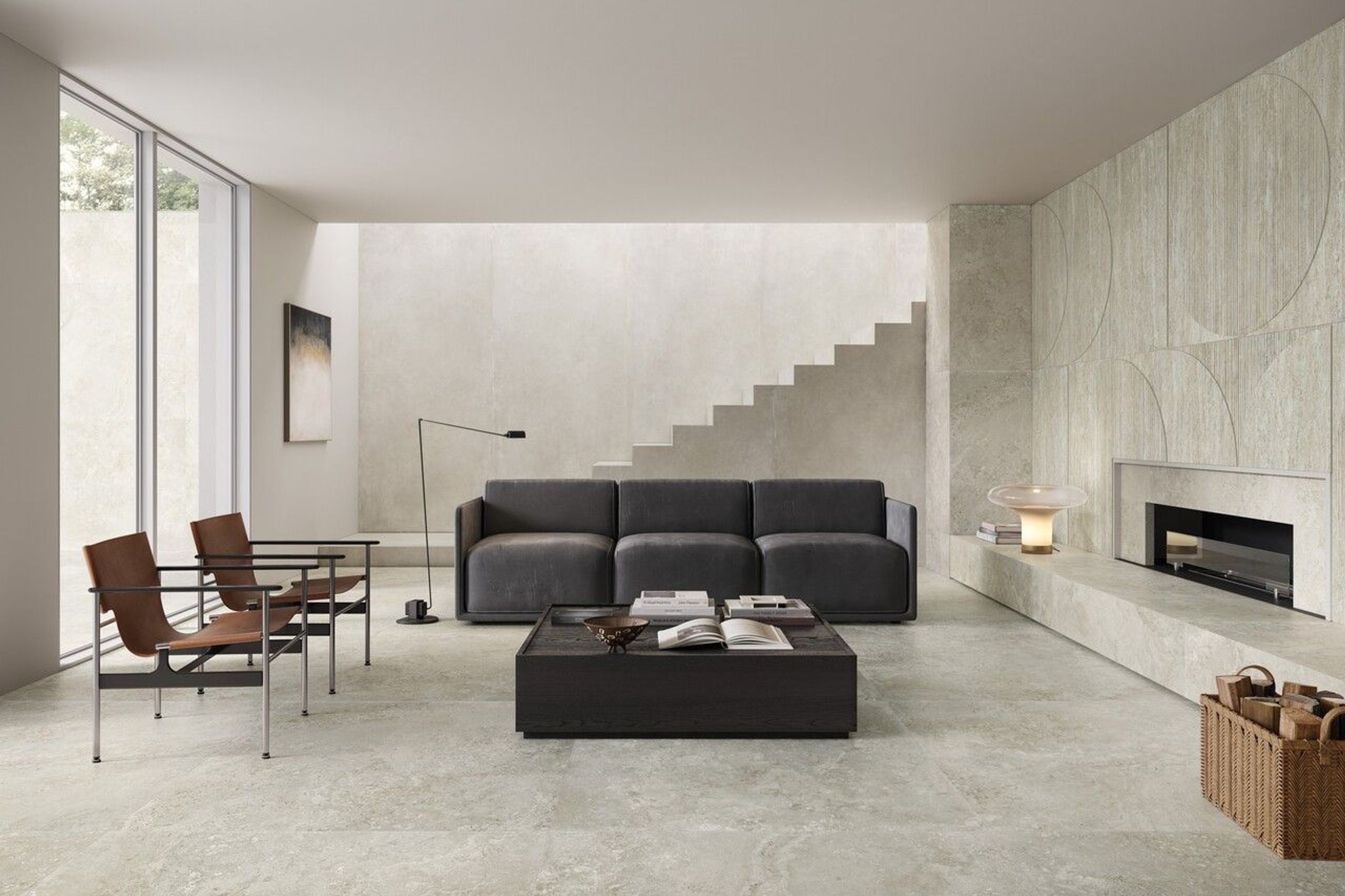 I Trav Grigio Vein Matt 60x120