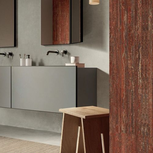 I Trav Rosso Vein Matt 60x120
