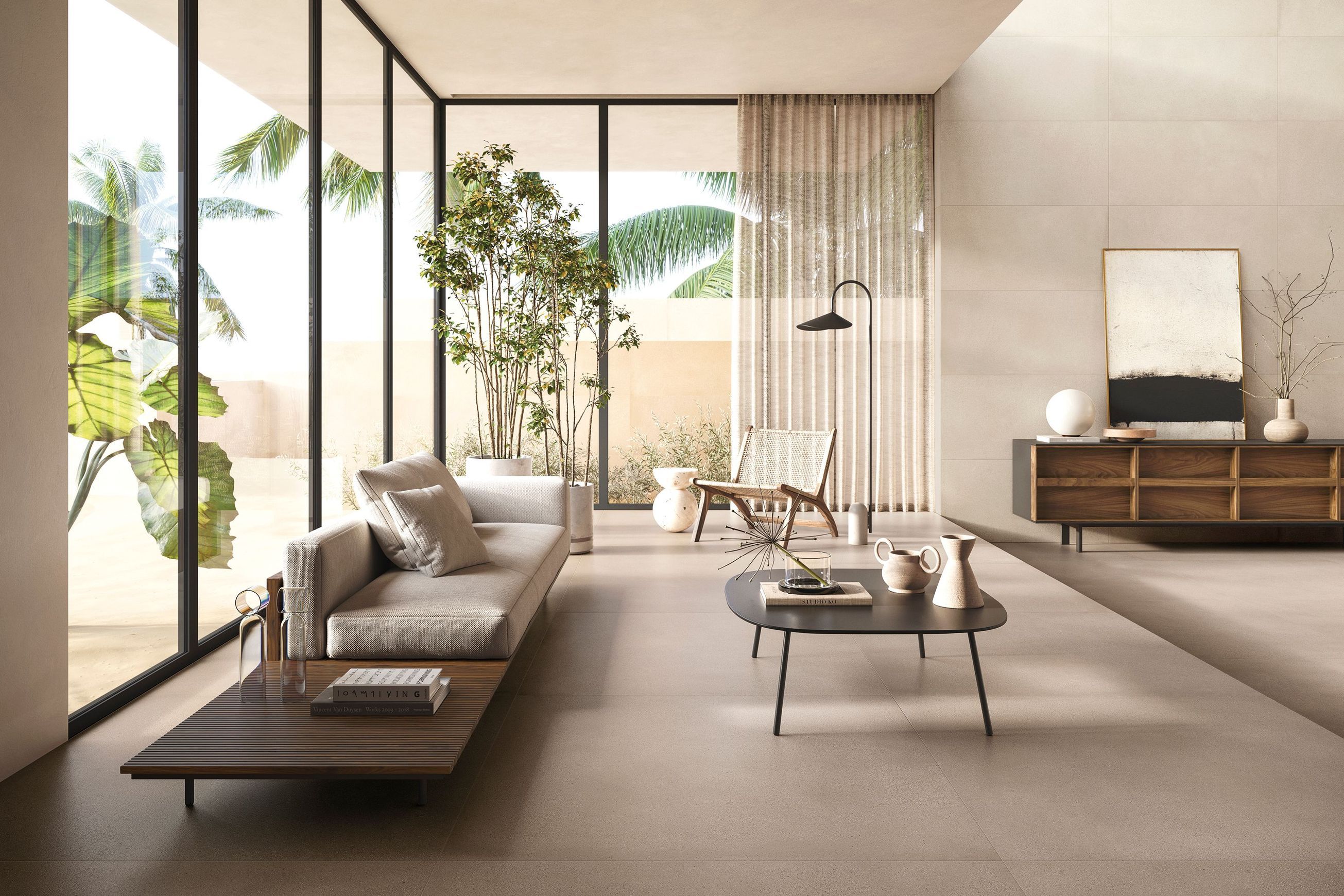 Namib porcelain tile series