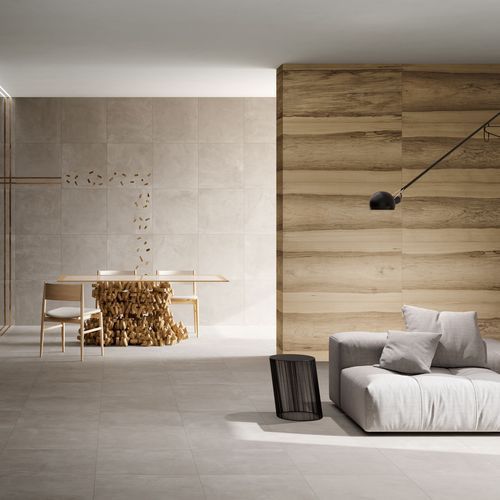 Sfrido Cemento4 Nero Floor & Wall Tiles