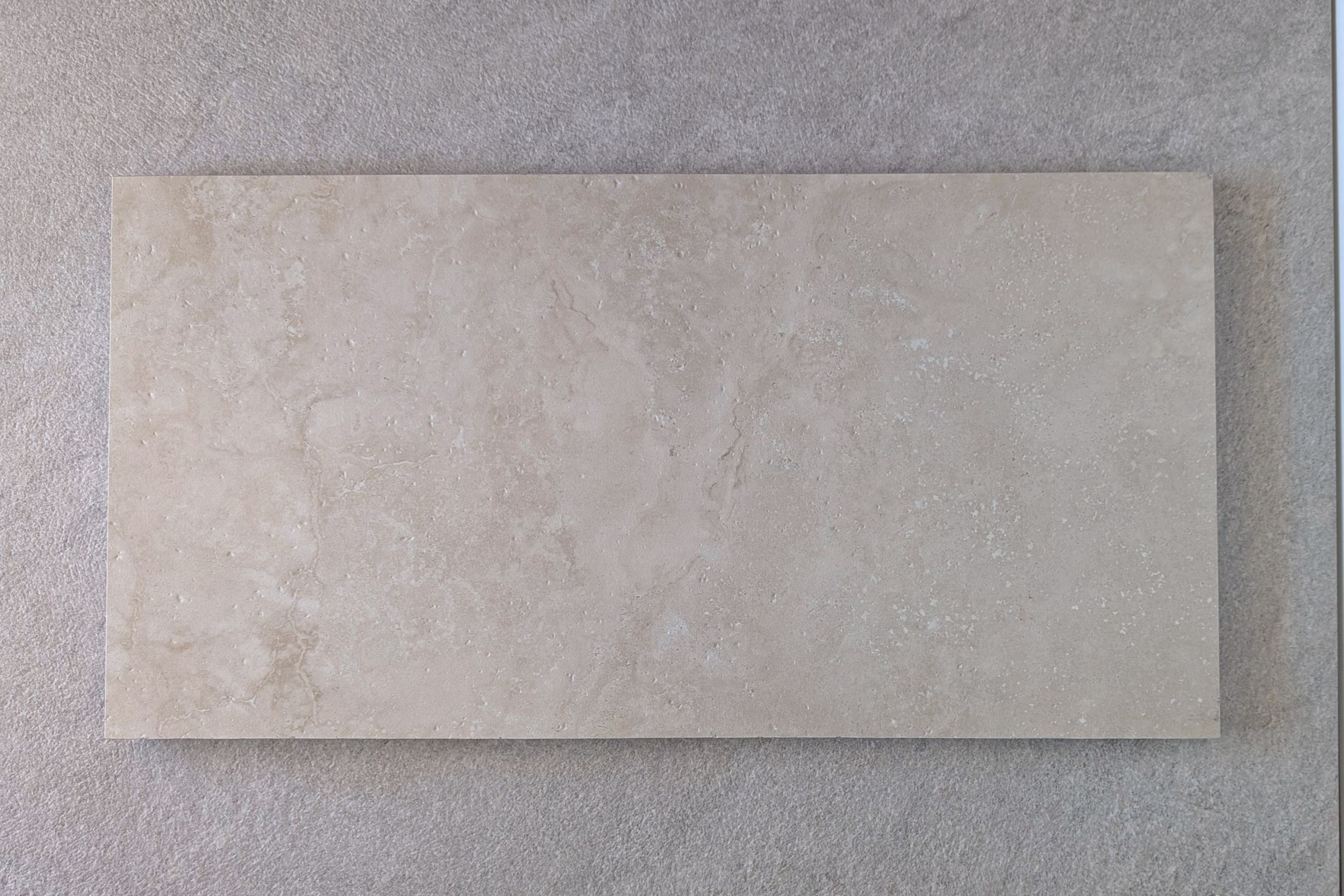 Truffle Porcelain Travertine
