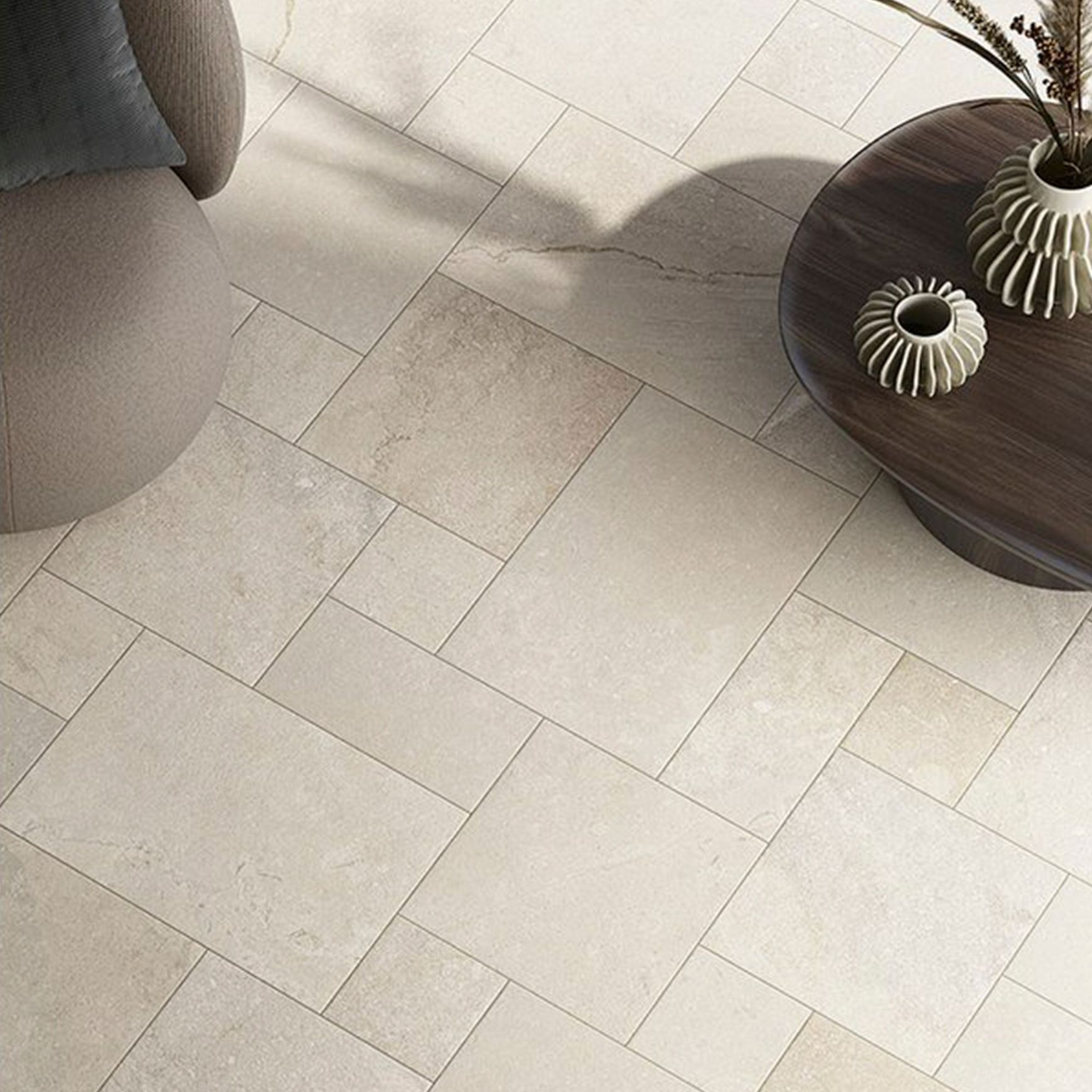 Tuffeau Bianco Tile Series