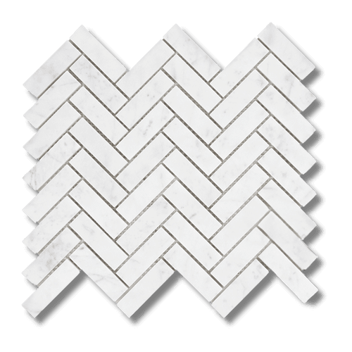 Carrara Honed Herringbone