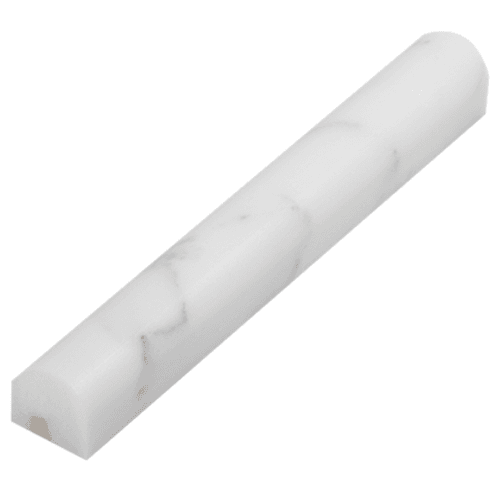 Calacatta Statuario Honed Pencil Border