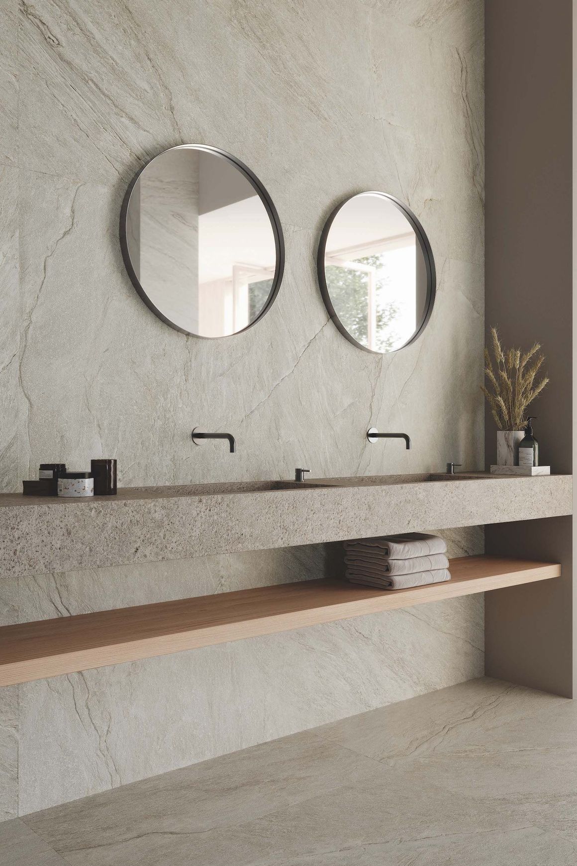 Vibes Series Stone Look Porcelain Tiles