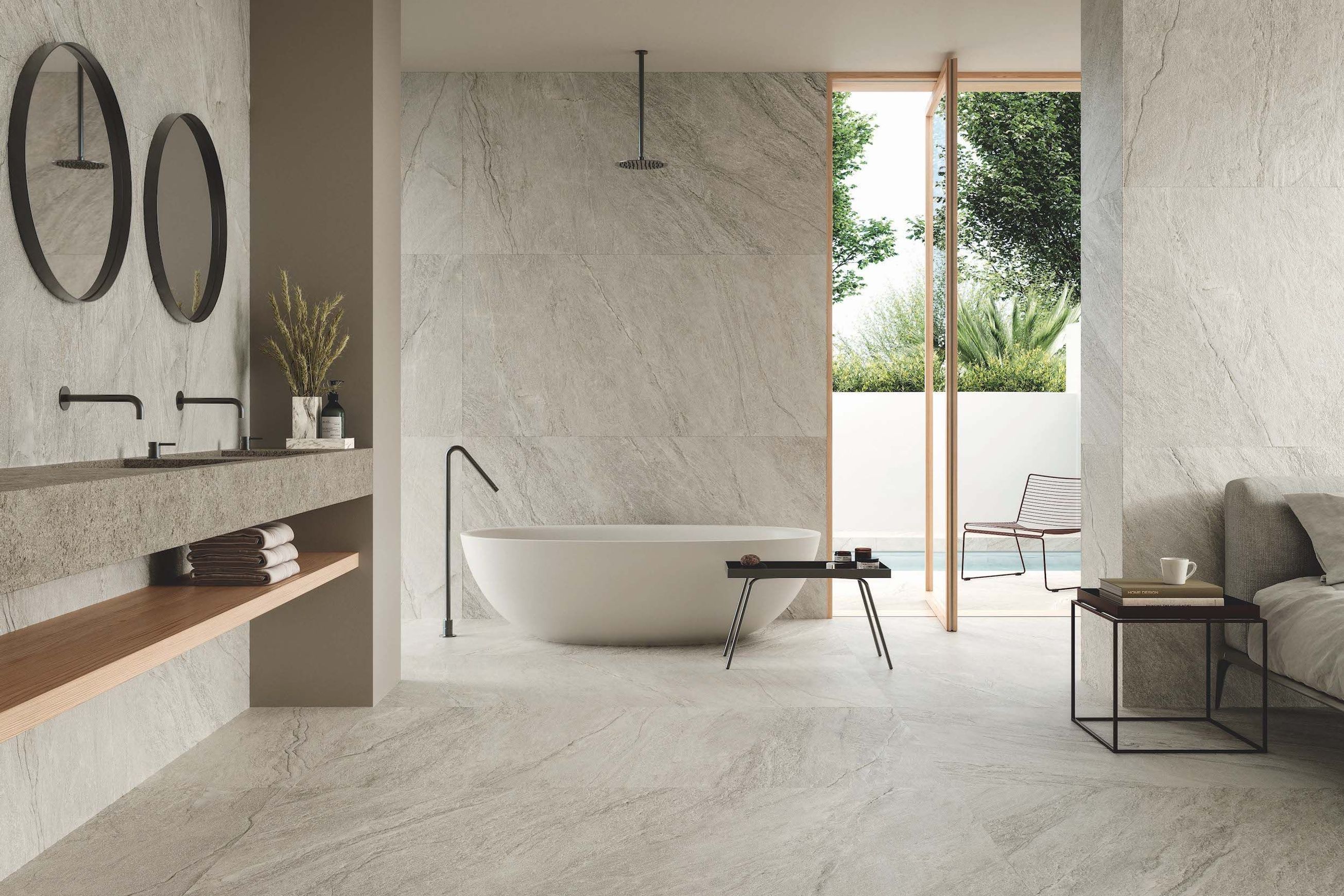 Vibes Series Stone Look Porcelain Tiles