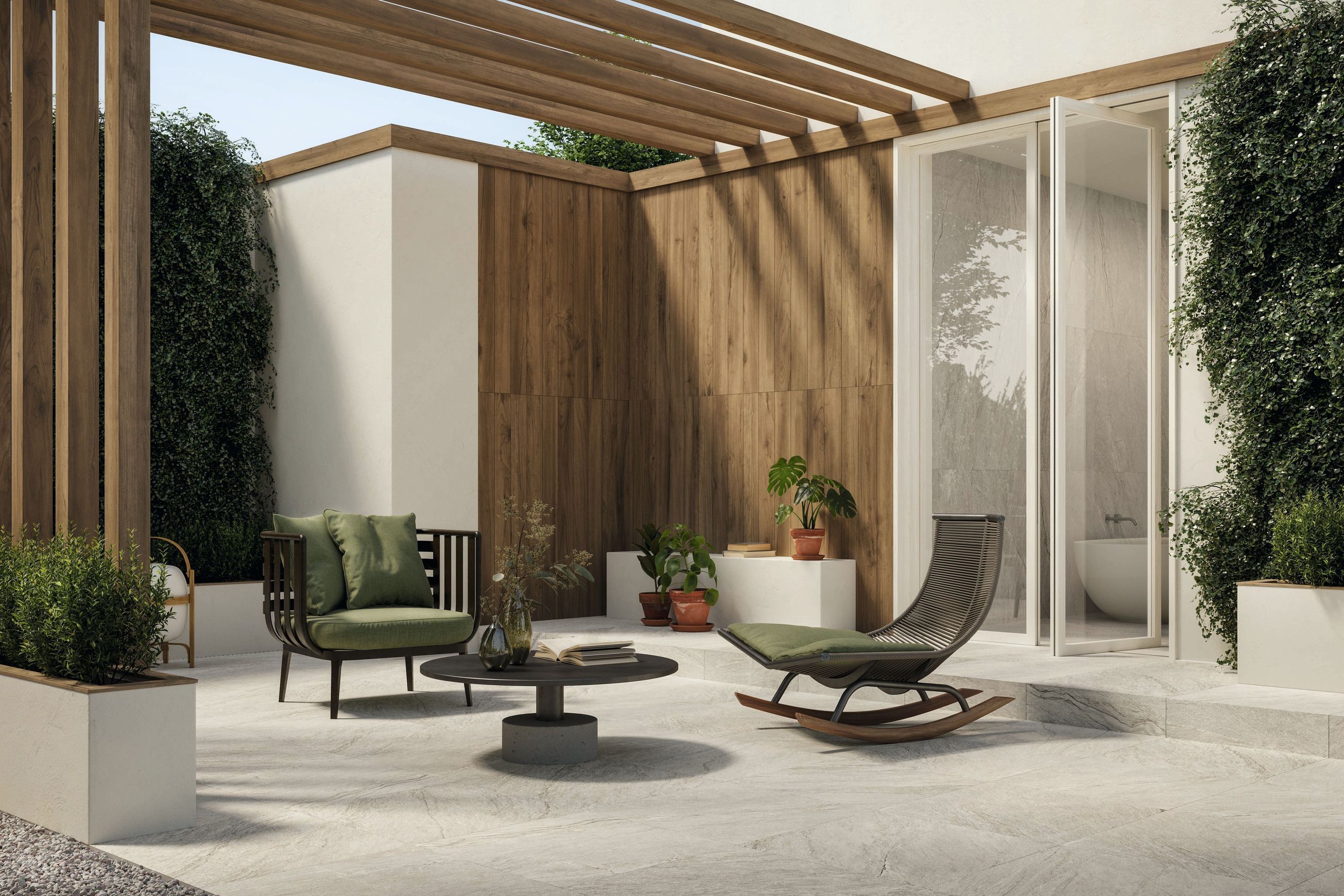 Vibes Series Stone Look Porcelain Tiles