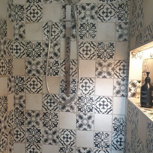 Village Monte Black Floor & Wall Tiles