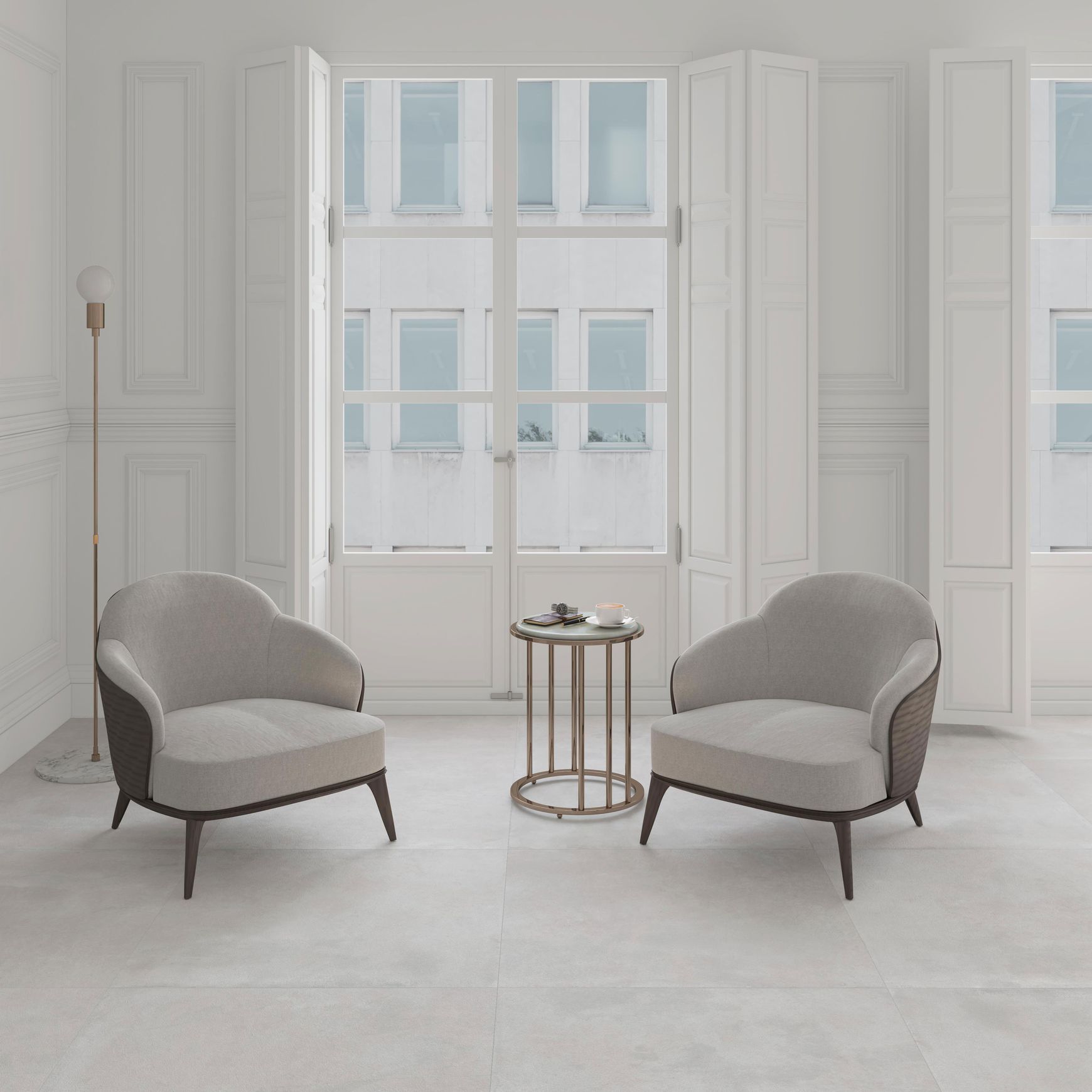 Walmer White Floor & Wall Tiles