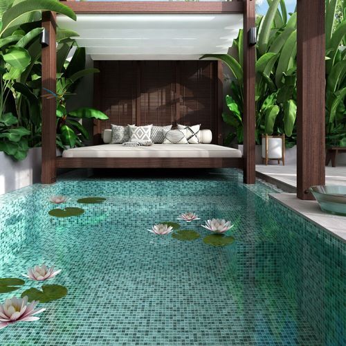 Nature Series Mosaic Pool Tiles
