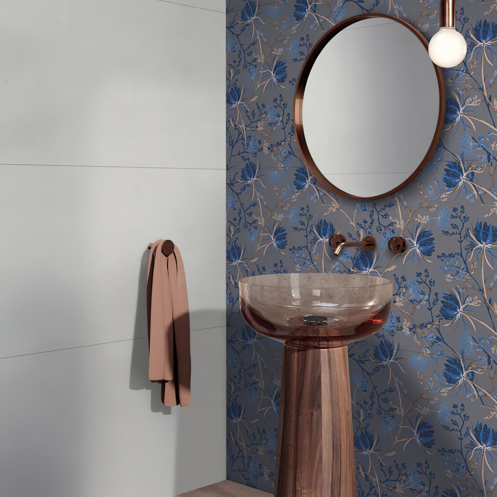 Floralia Porcelain Tile by Desvres Ariana