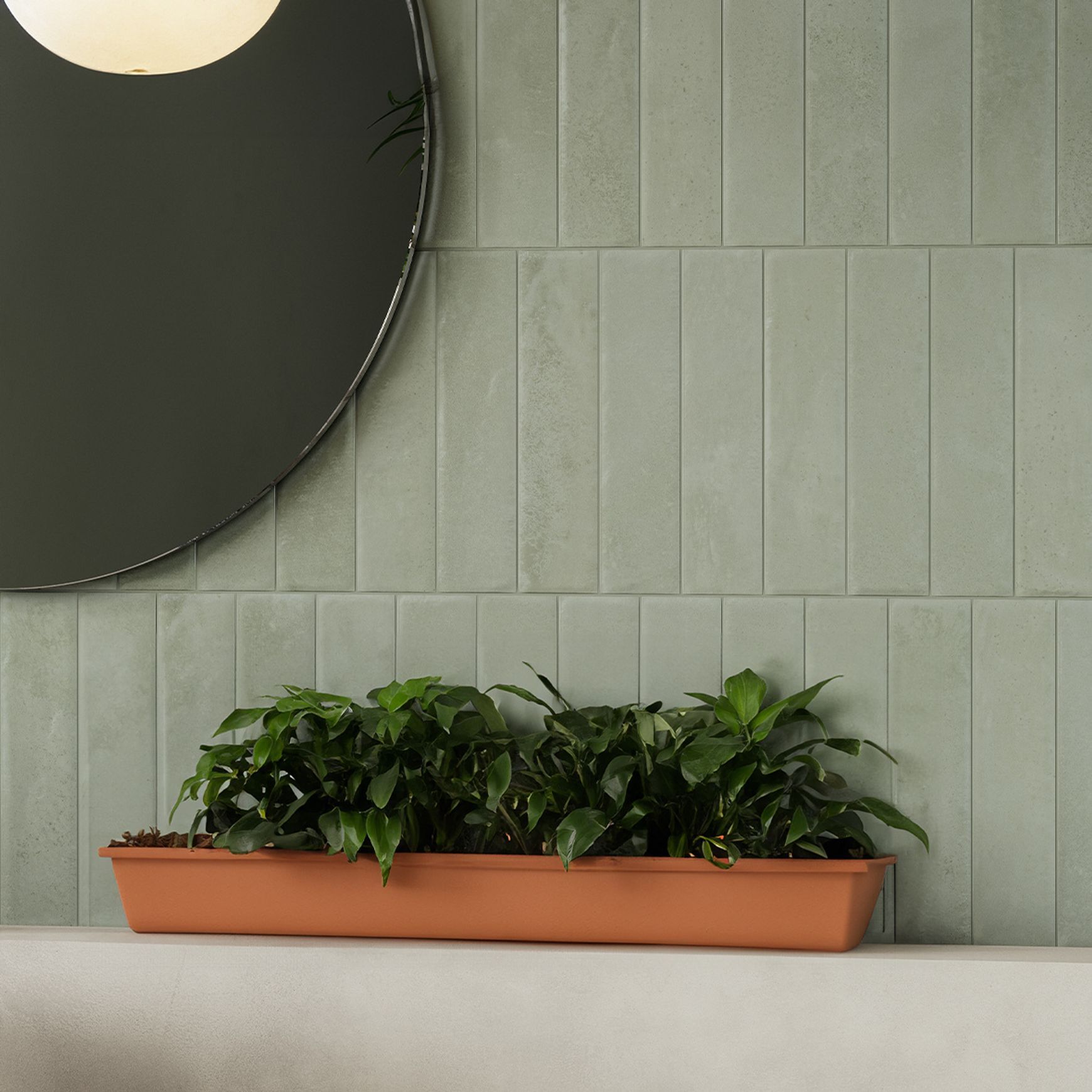 Cinder Verde Chiaro | Perini Tiles