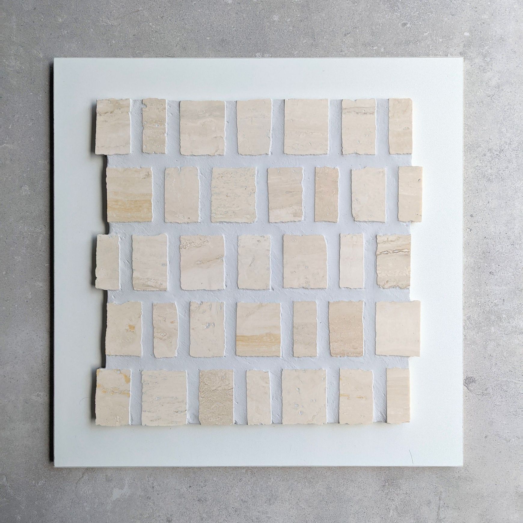 Scarpa Mosaic - Ivory Travertino Wide Joint