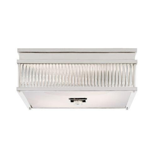 Allen Square Flush Mount – Nickel