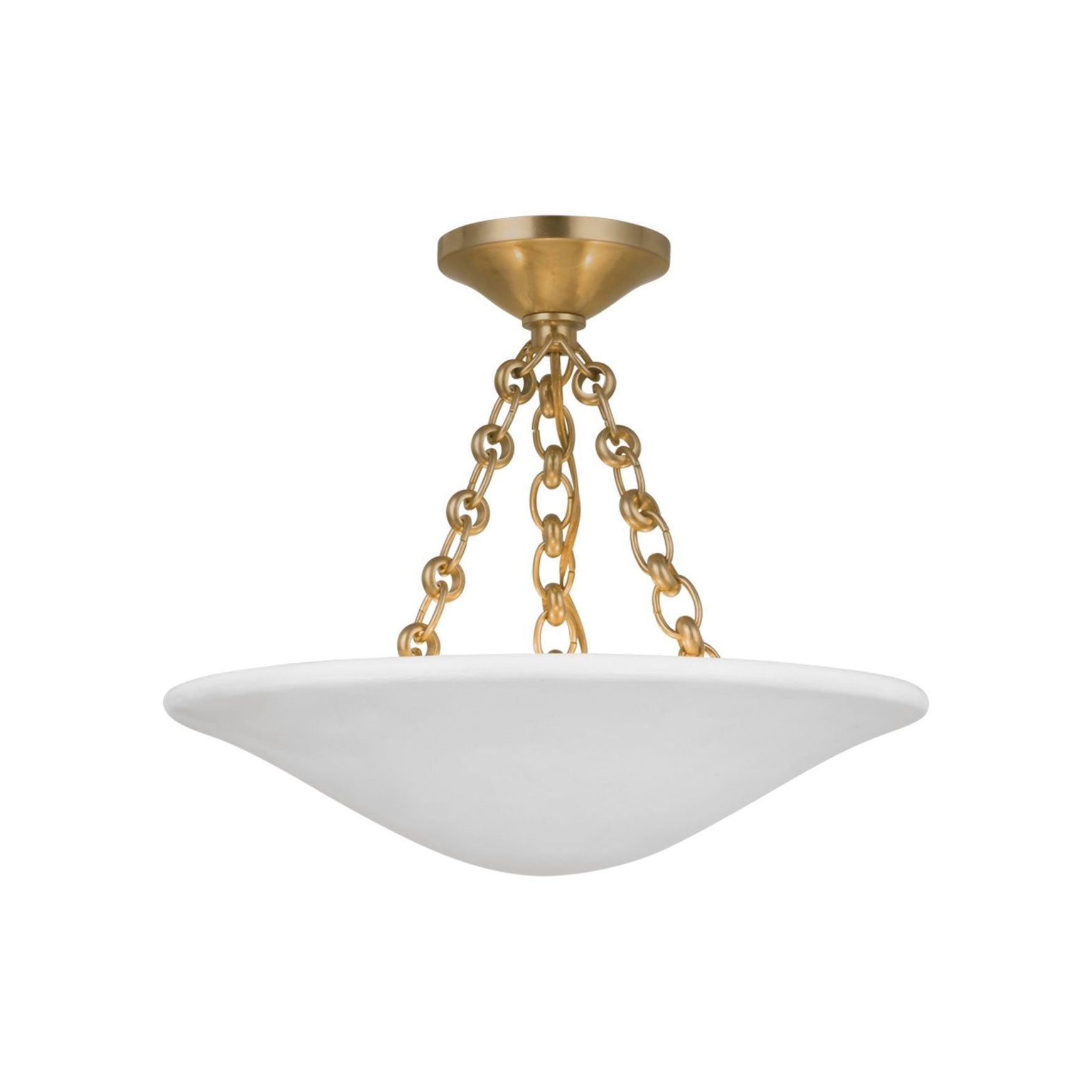 AERIN Mollino 16" Semi Flush Mount