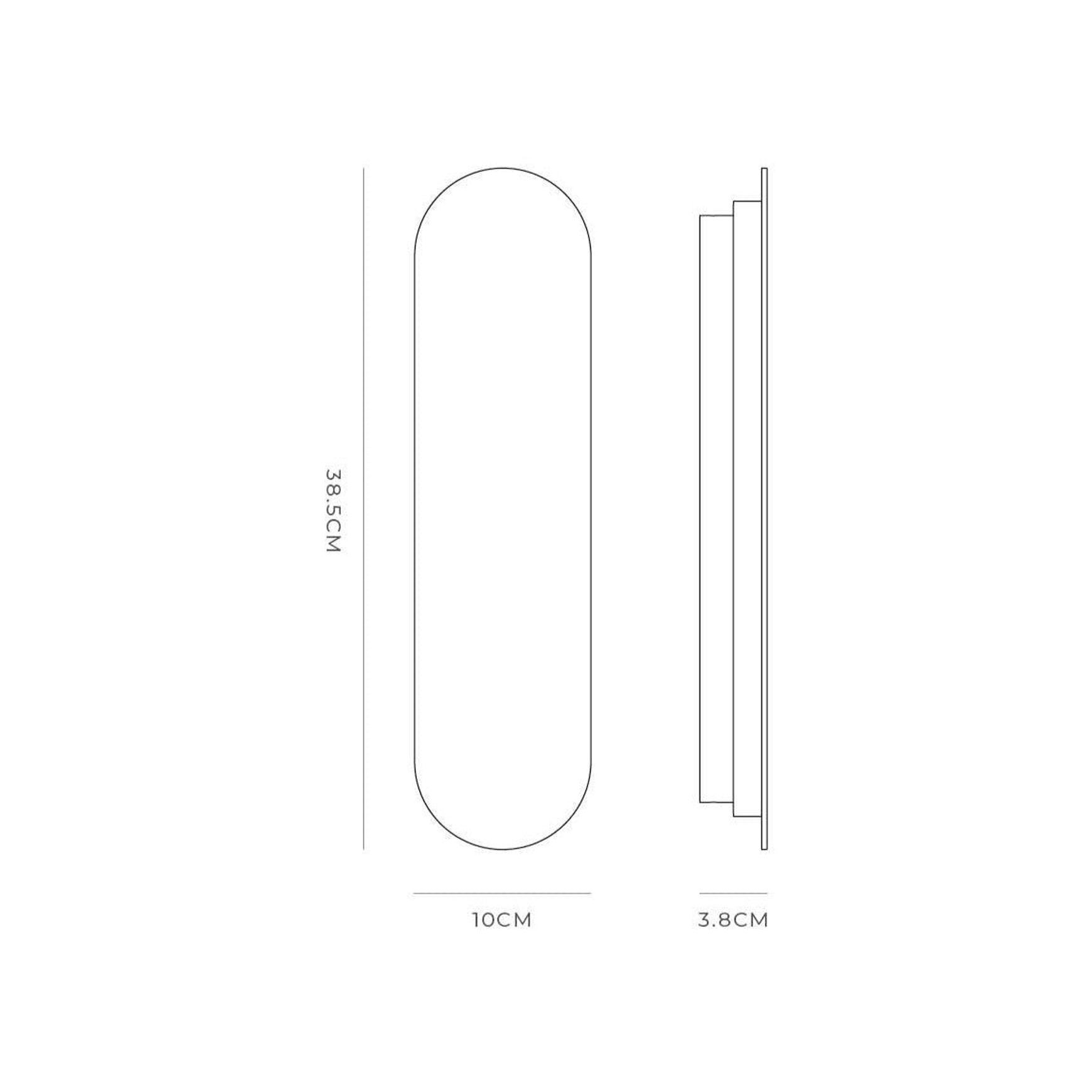 Shadow Long Wall Light