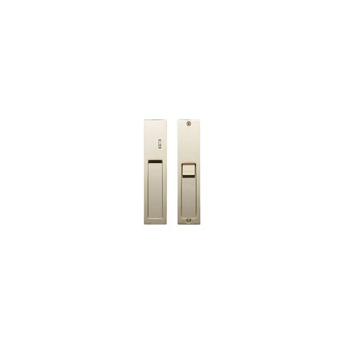 Kawajun KV-07 Recessed Door Pull with Privacy Lock