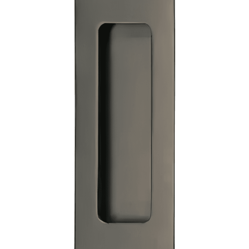 Flush Pull 126mm x 42mm Gun Metal