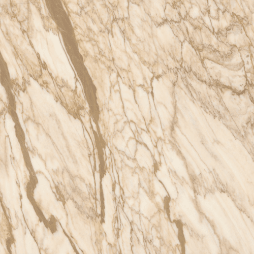 Crescent Arch Mirror - Gold Calcatta