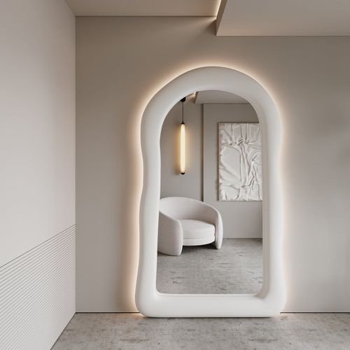 Amara White Arch Mirror | 2200 x 1200