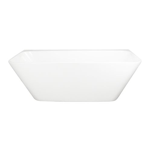 Tilt Back To Wall Bath 1705mm Gloss White Acrylic