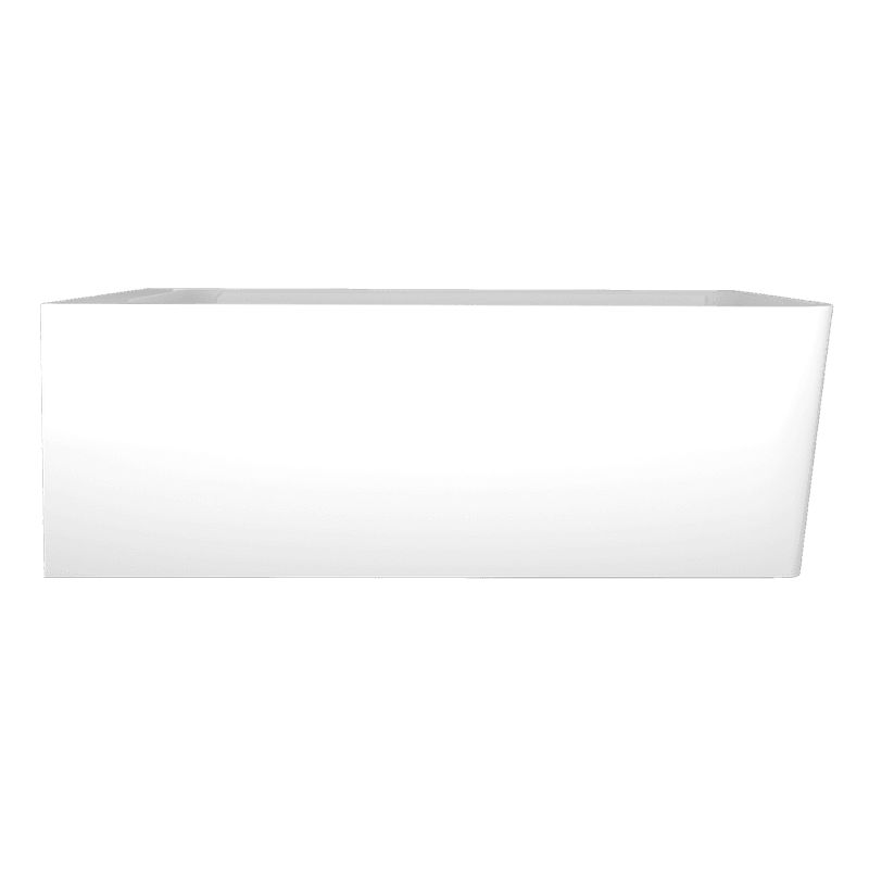 'The Smith' LH Corner Bath 1700mm Gloss White Acrylic