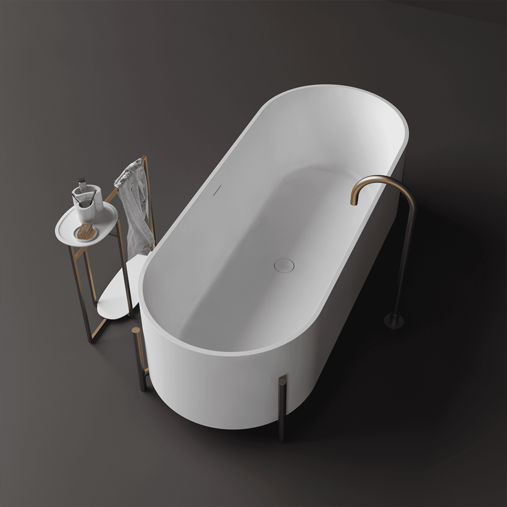 Elise Statement Bath on Legs 1800mm ST82