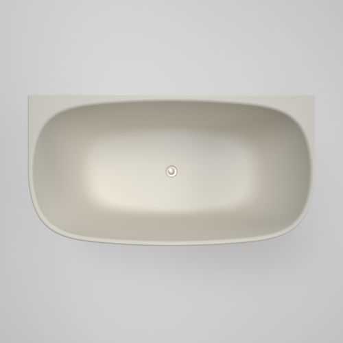 Contura II 1500mm Back to Wall Freestanding Bath  | Matte Clay