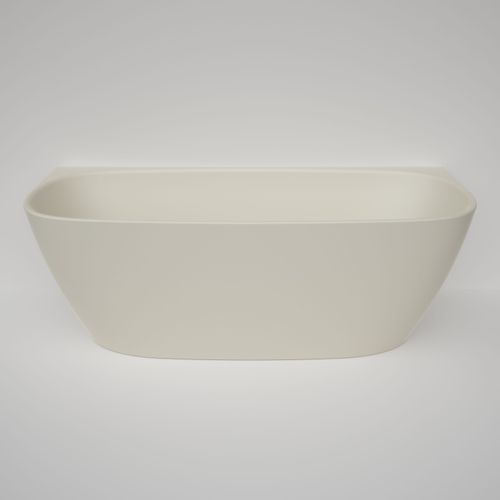 Contura II 1700mm Back to Wall Freestanding Bath  | Matte Clay