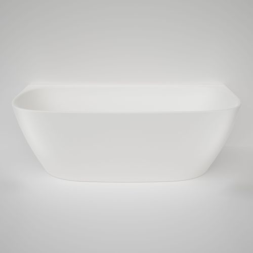 Contura II 1700mm Back to Wall Freestanding Bath  | Matte White