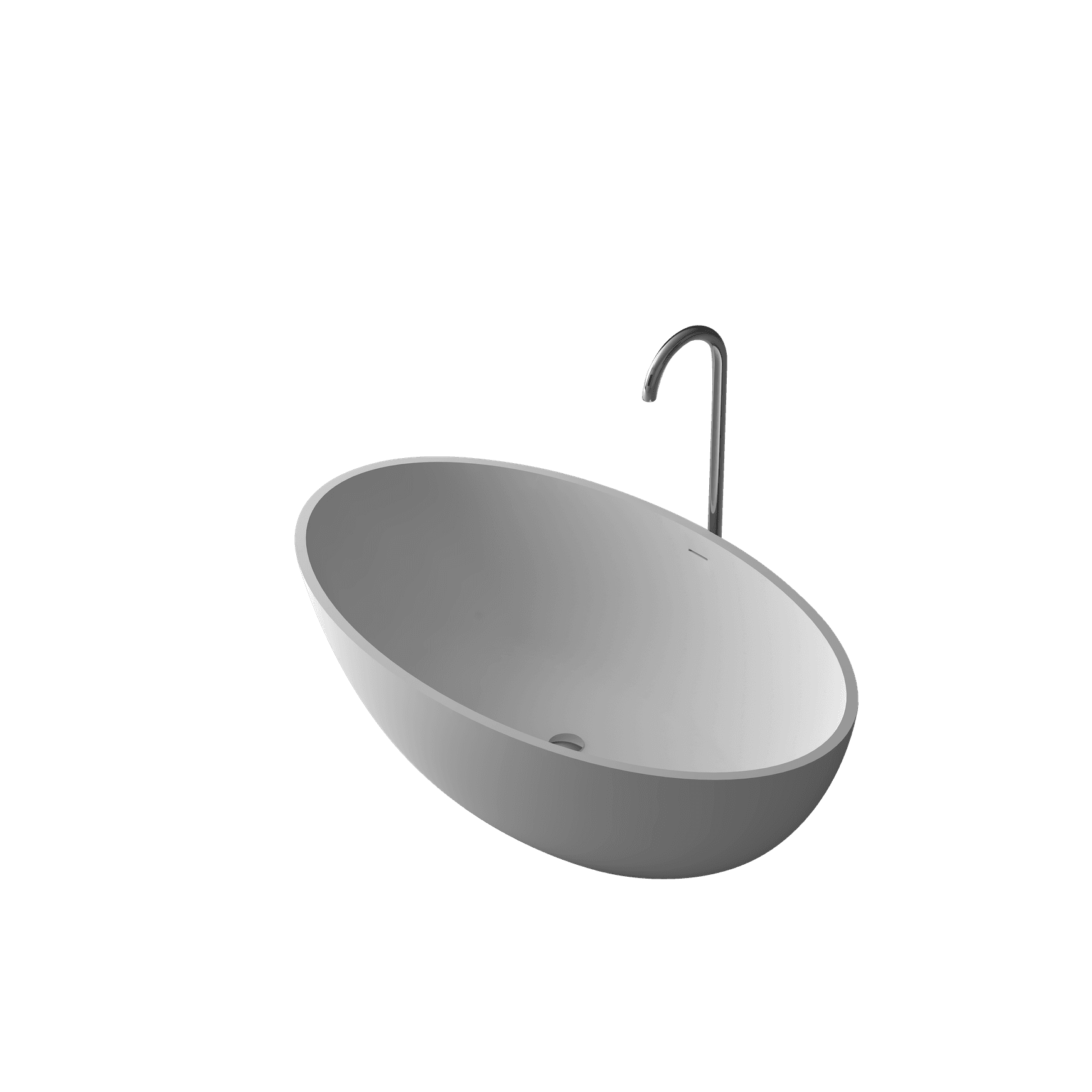 G6556 Large Oval Two Person Freestanding Bath