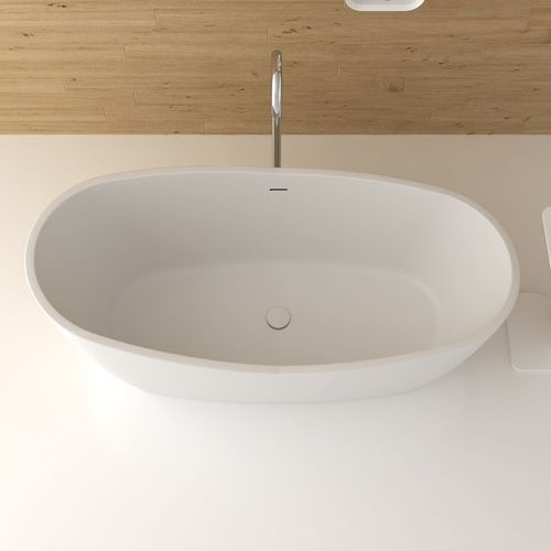 G6596 1650mm High Ended Freestanding Stone Bath