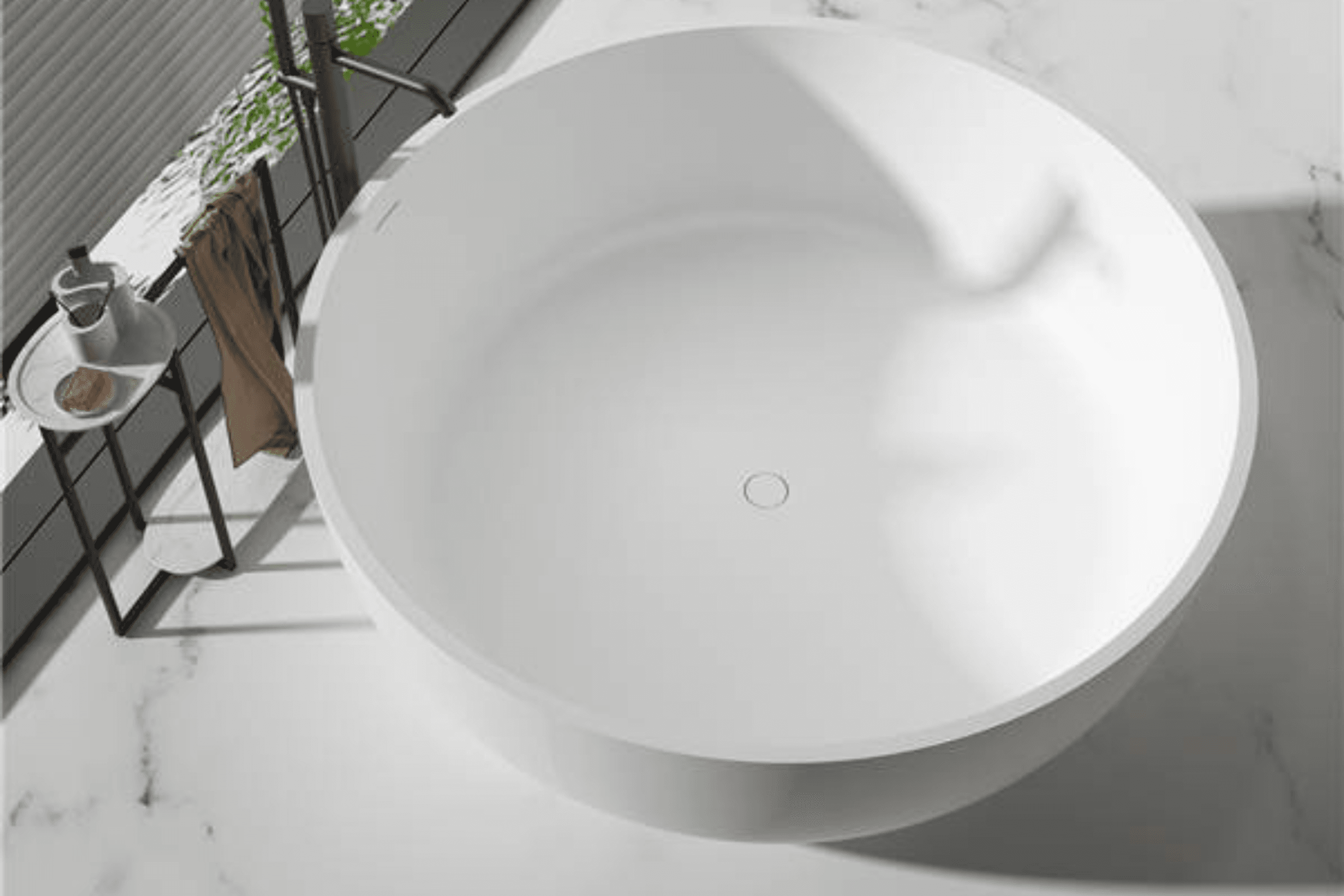 Silvia Circular Lightweight Bath ST13 - Various Sizes