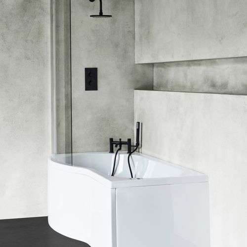 B Shower Acrylic Bath (Right or Left)
