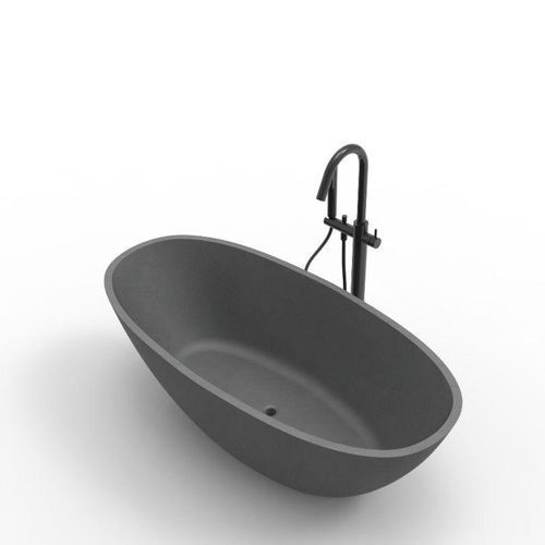 B008 Large Curved Hugi Bath 1640mm