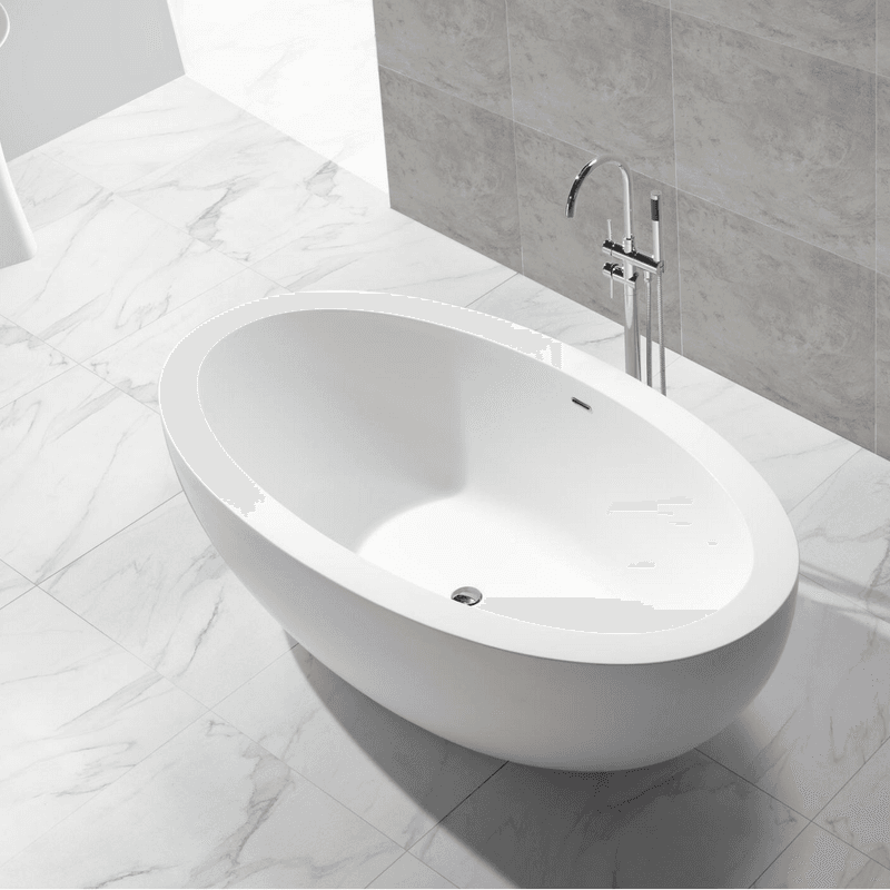B048 Two Person Oval Shaped Hugi Bath 1880mm