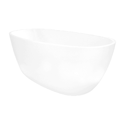 Dublin 1650mm Freestanding Bath Matte White
