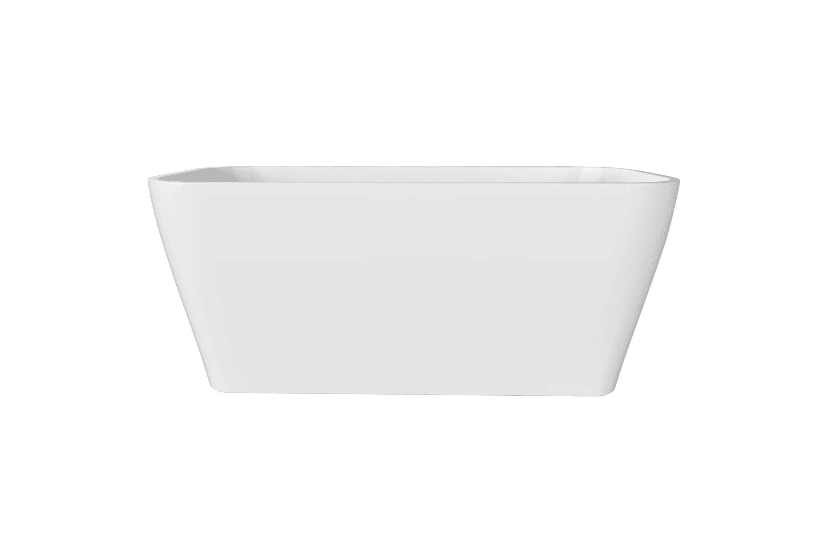 The Smith 1500mm Freestanding Bath Gloss White
