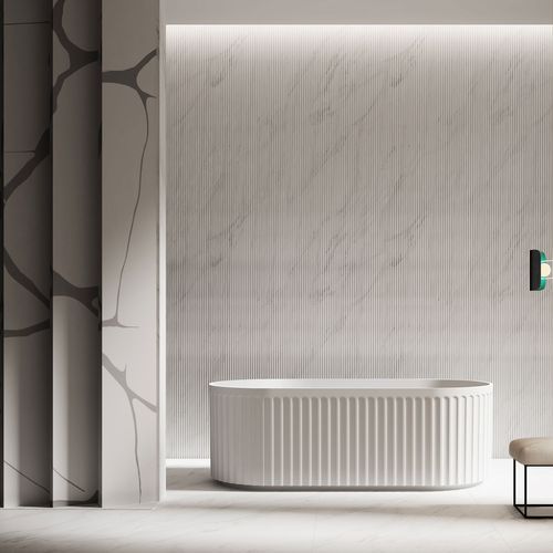 Alexa Acrylic Bath 1500 | Gloss White