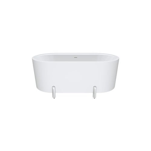 Aluca Freestanding with Legs, 1500mm Matte White