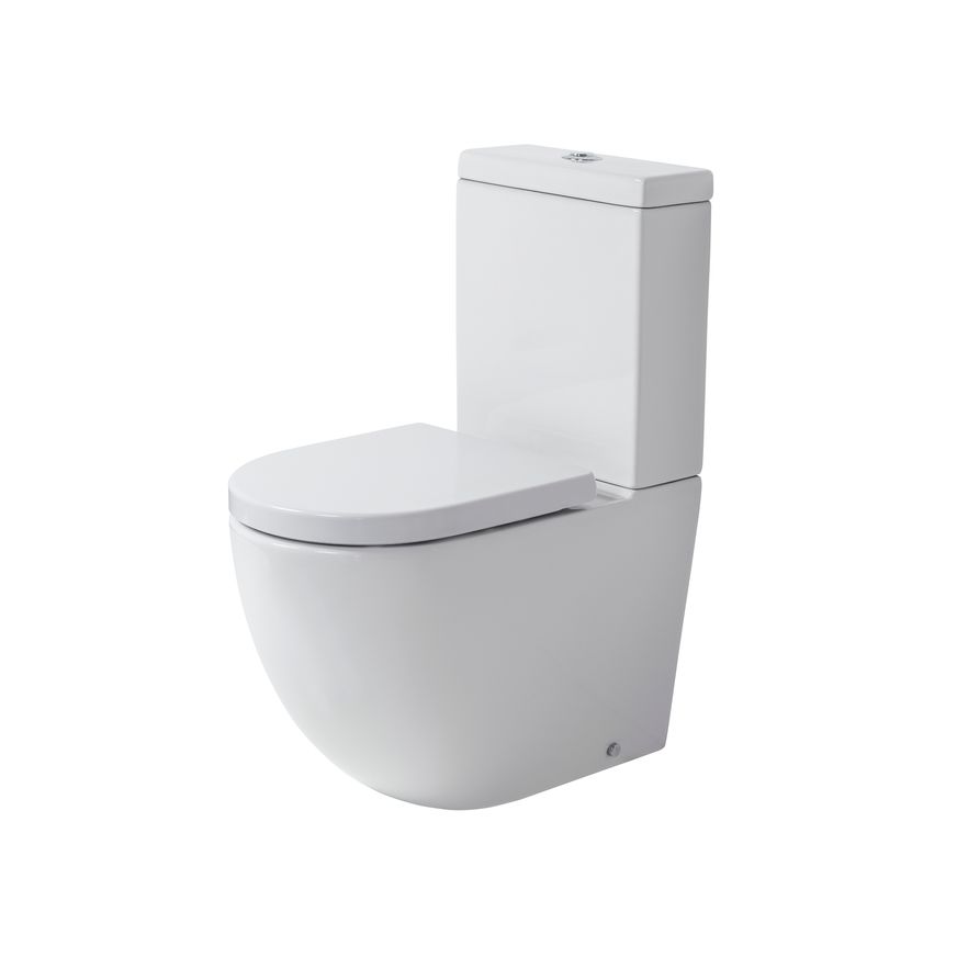 Rest Rimless Back-to-Wall Toilet Suite