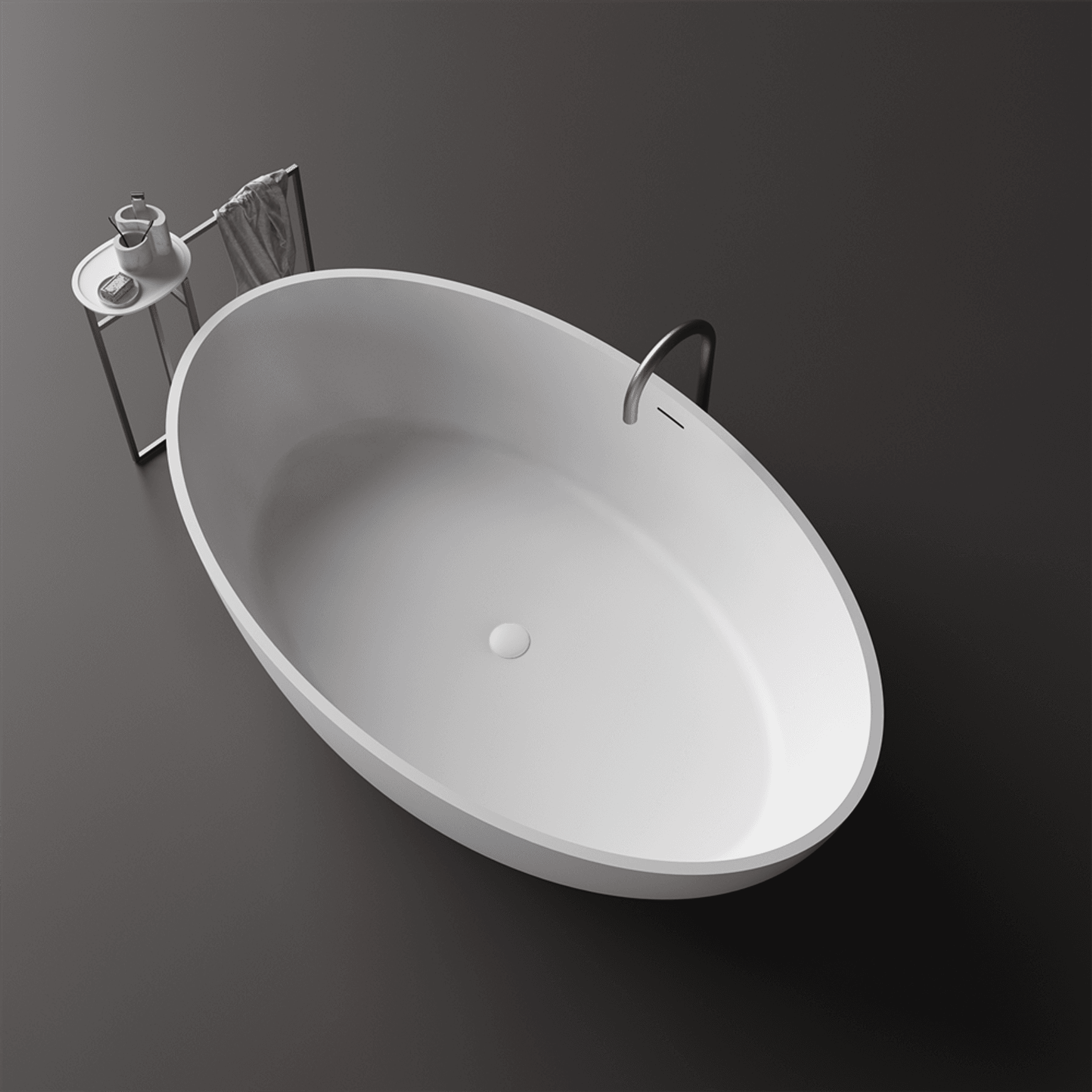 Gigi ST26 Toka Lite 1790mm Oval Wide Indoor or Outdoor