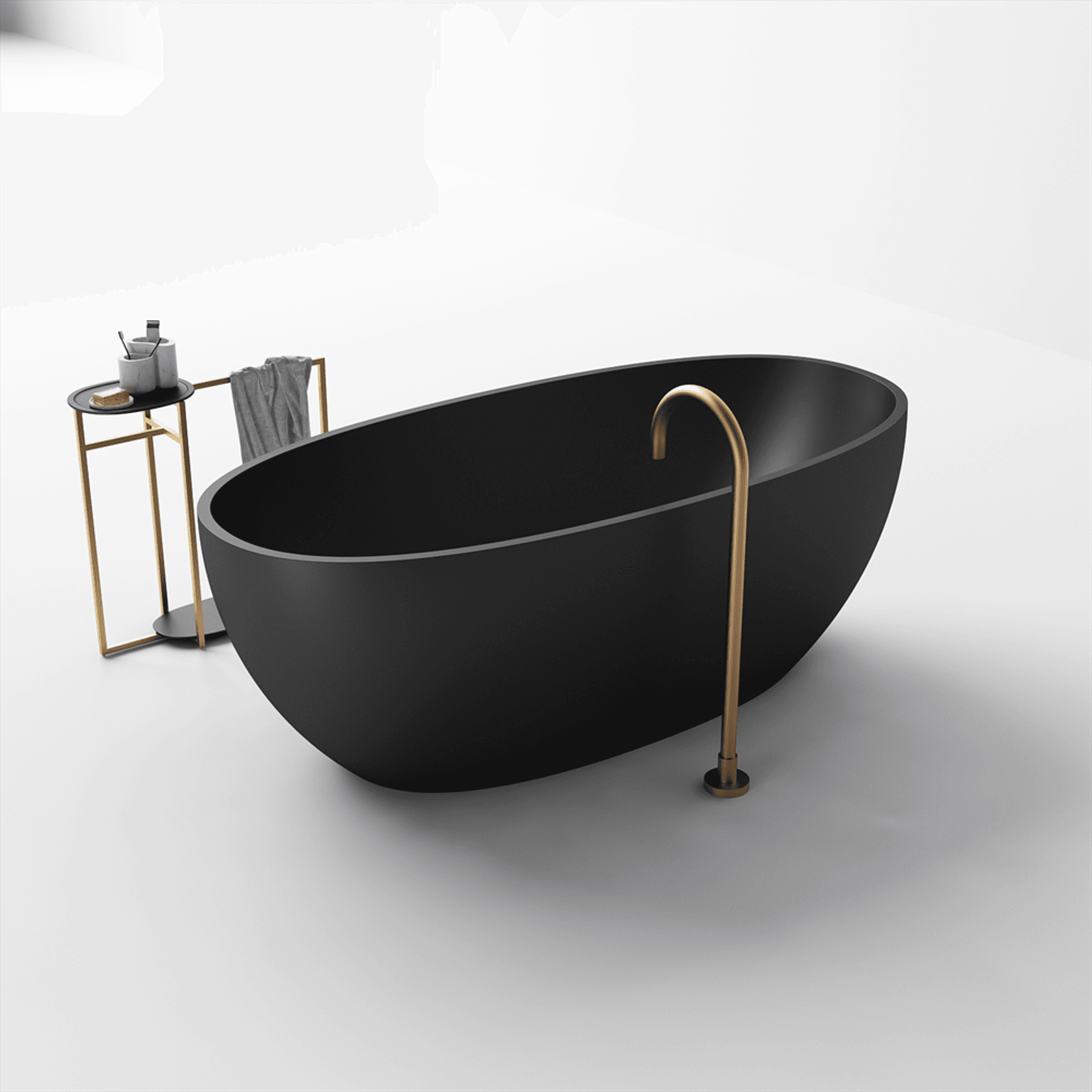 Grace Compact Oval Stone Bath ST39 - Various sizes