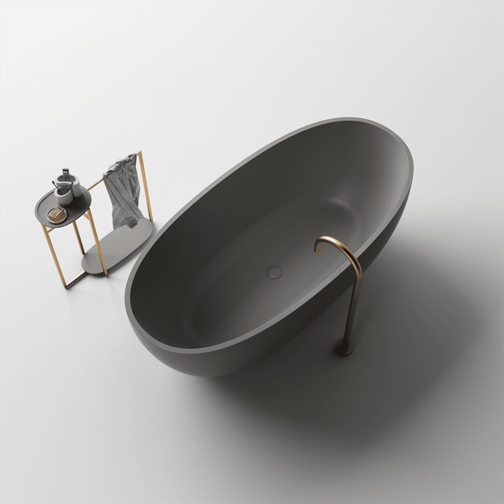 Slimline Grace Oval Bath ST39 - Various Sizes