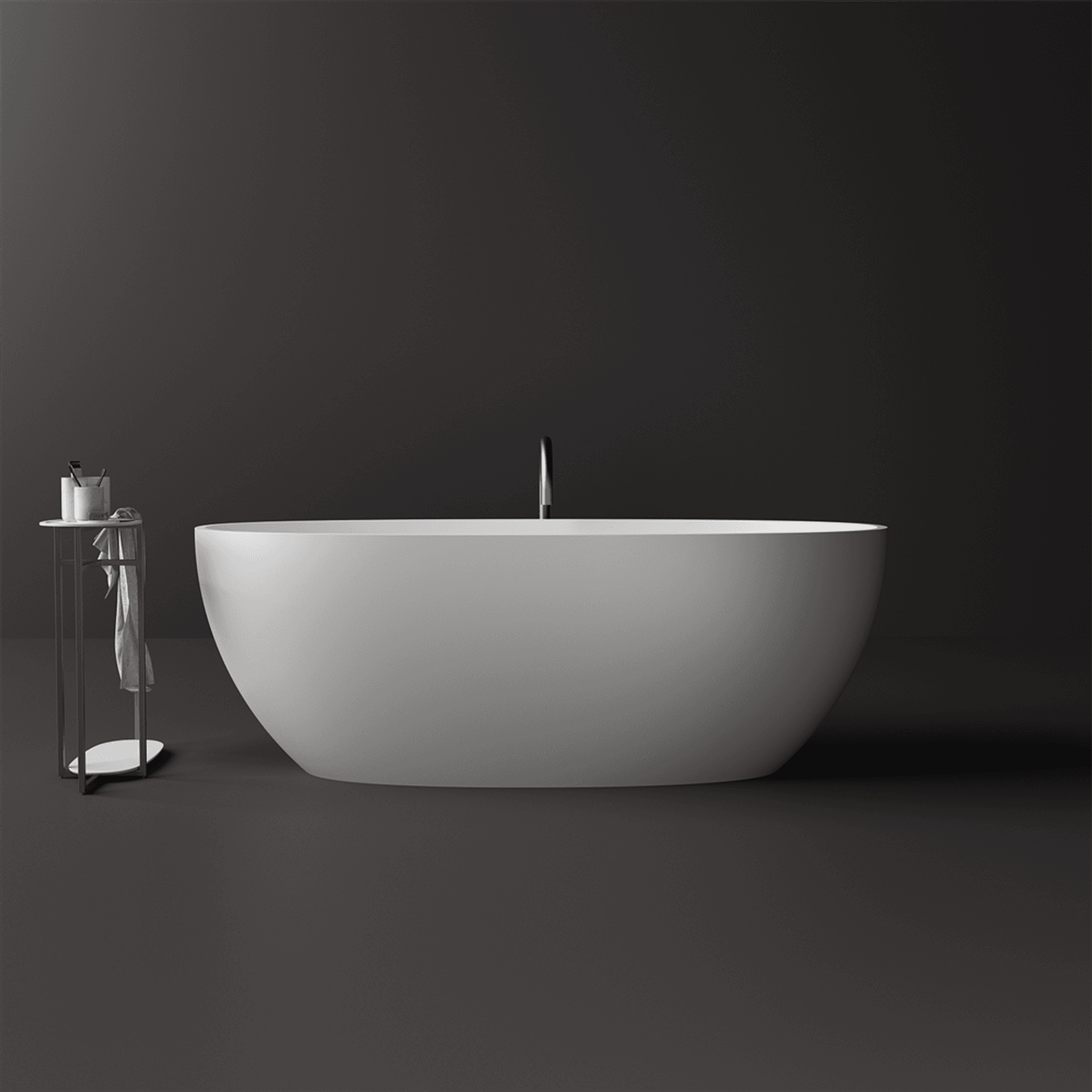 Slimline Grace Oval Bath ST39 - Various Sizes