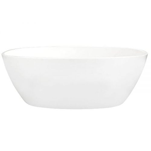 Cervo Matte White Acrylic Freestanding Bath