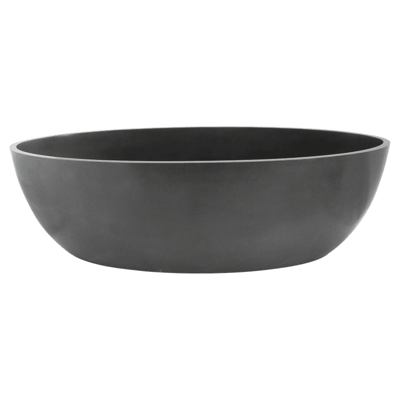 Quila 1700mm Freestanding Bath Carbon Quartz