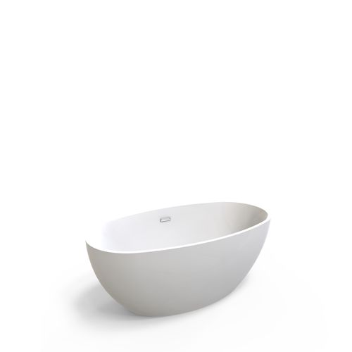 Unika Oval Freestanding W/Overflow Bath Tub