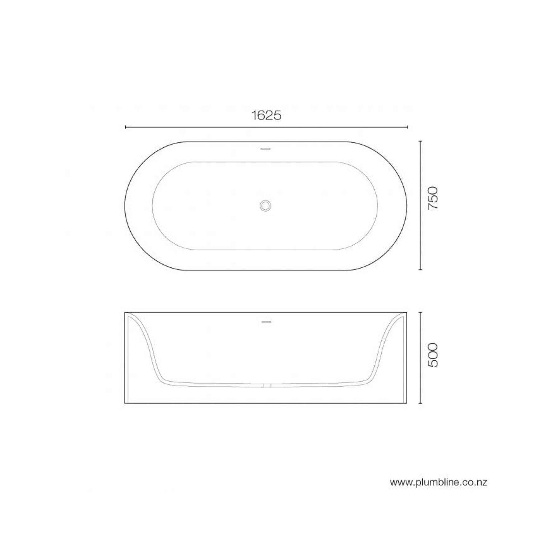 Spio 1625 Freestanding Bath