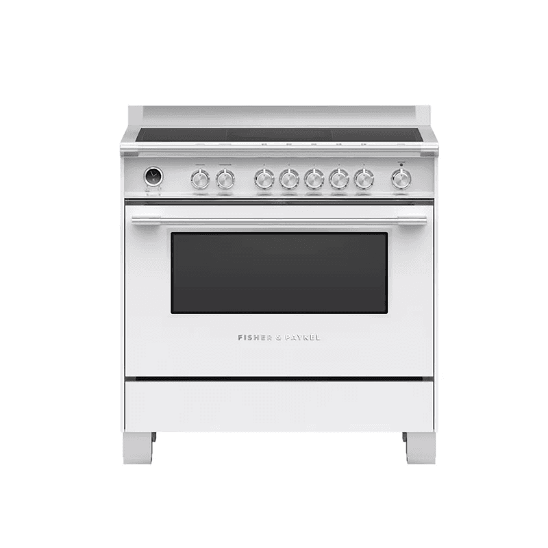 90cm Freestanding Induction Cooker - White